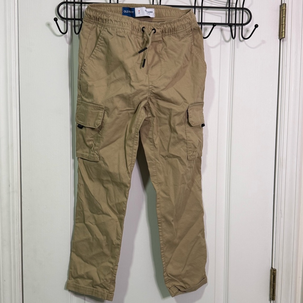 Quiksilver Tan Cargo Pants Straight Leg Casual